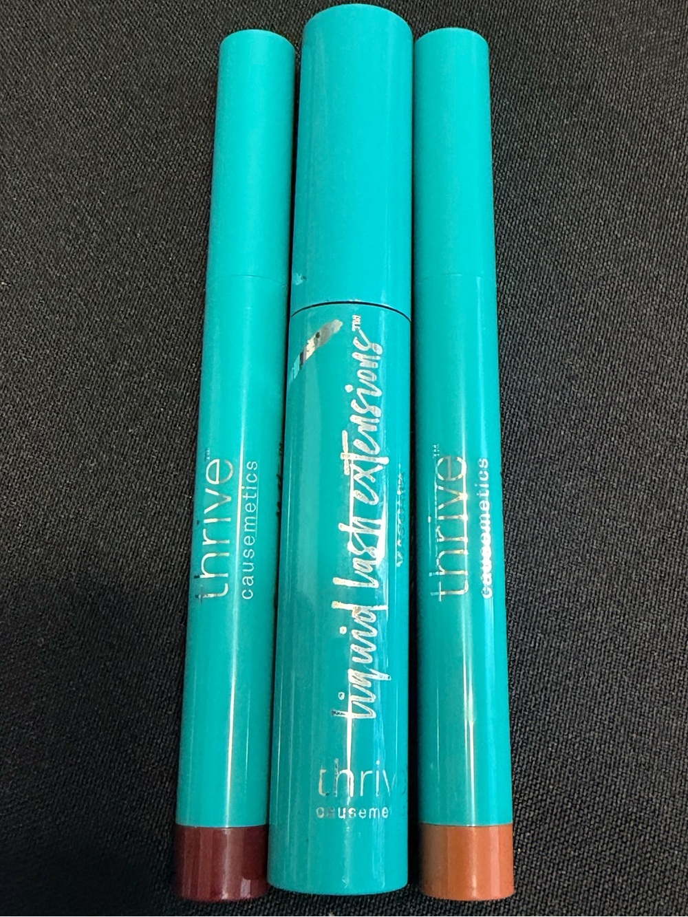 thrive causemetics Black Liquid Lash Extensions Tubing Mascara & Lip Jo & Rosa